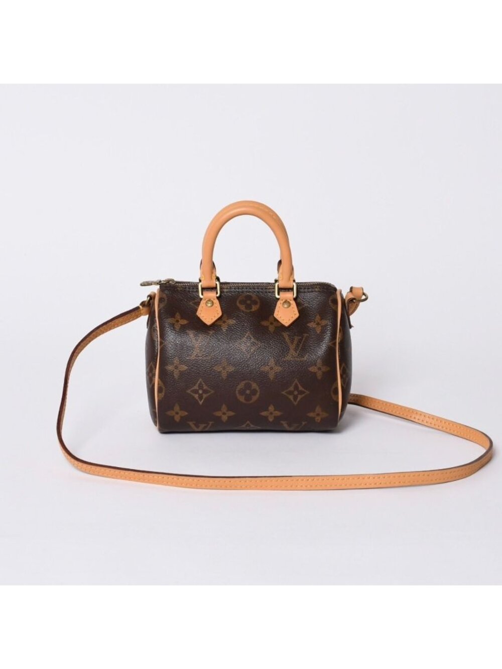 Louis Vuitton Nano Speedy 2-Way Shoulder Bag Monogram